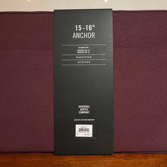 Herschel Laptop Sleeve - Fig - 15"/16" - Picture 2 of 3